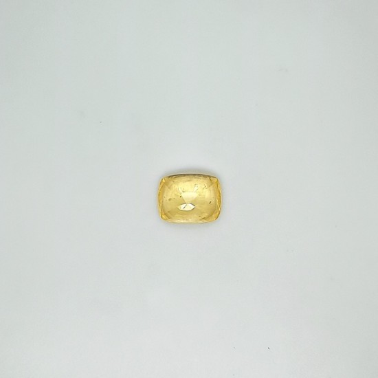 Yellow Sapphire (Pukhraj) 8.76 Ct Lab Tested Yellow Sapphire (Pukhraj) 8.76 Ct Lab Tested